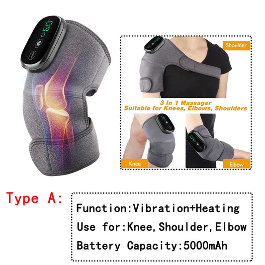 Heated Vibration Knee & Shoulder Massager - photo 2