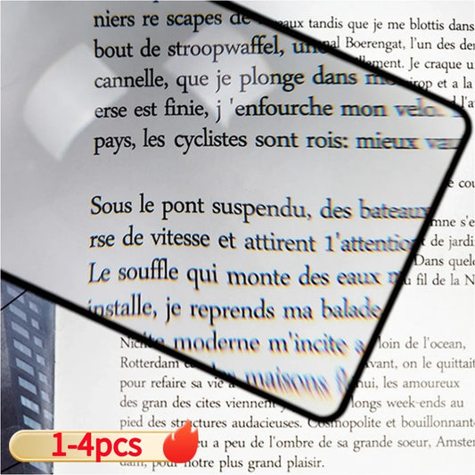 3X Magnifier Sheets (Set of 4) - photo 2