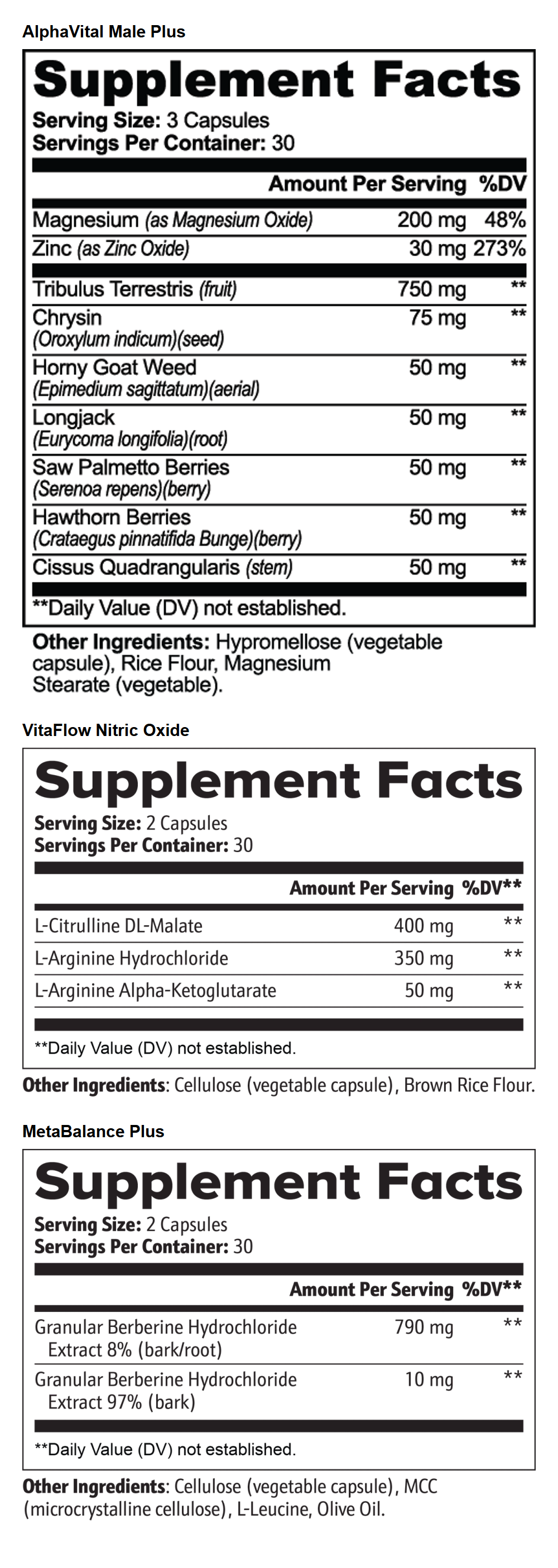 Ageless Vigor Protocol Plus - gallery-facts
