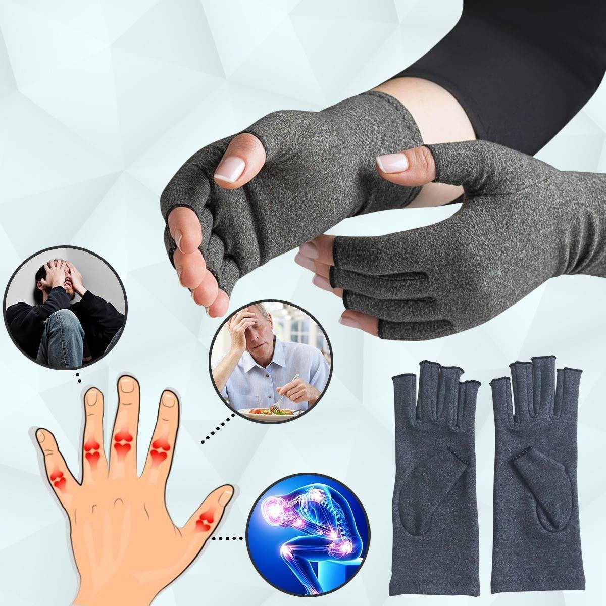 Arthritis Compression Gloves - photo 2