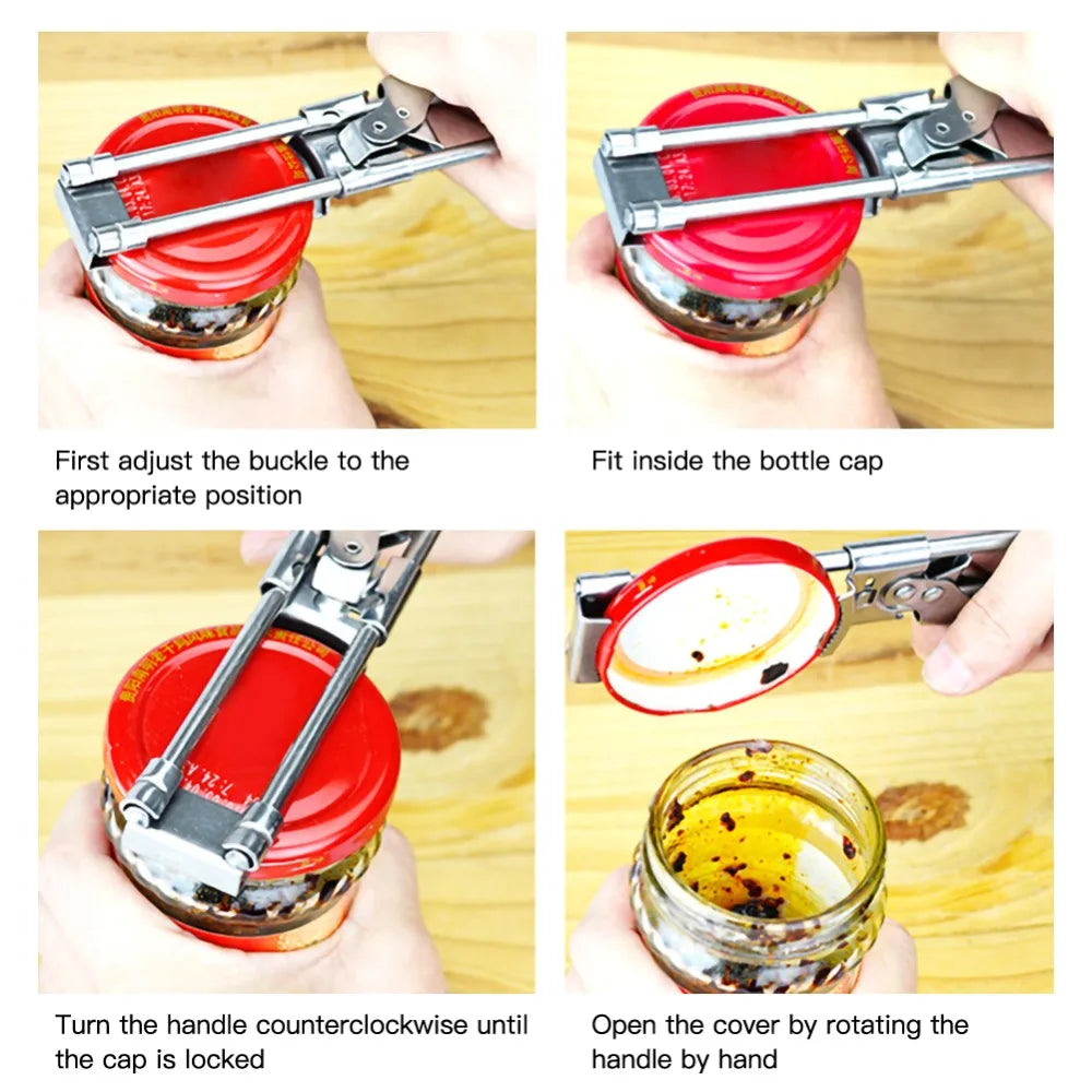 Adjustable Jar & Bottle Opener - photo 4