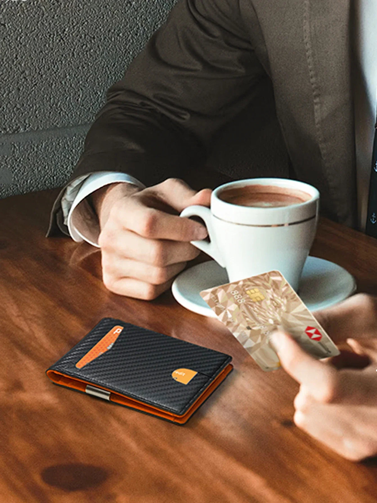 Slim RFID-Blocking Card Wallet - photo 3