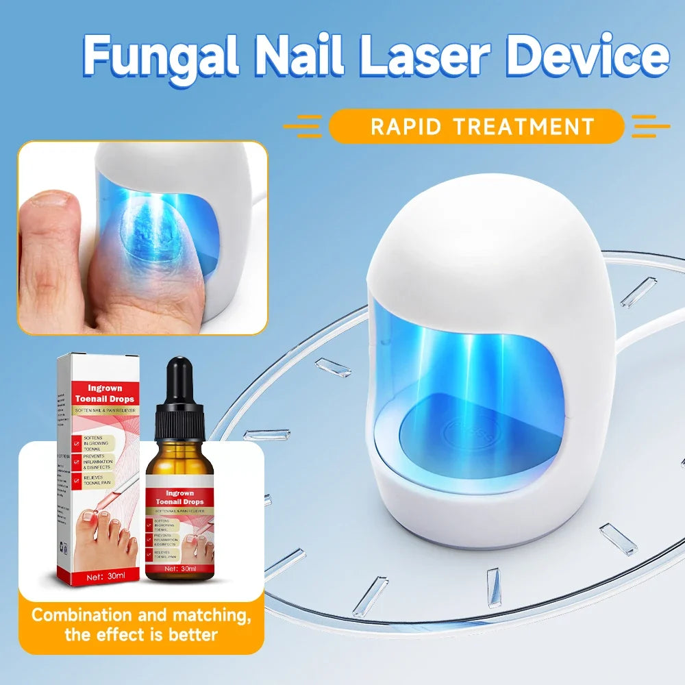 Blue Light Nail Care Set