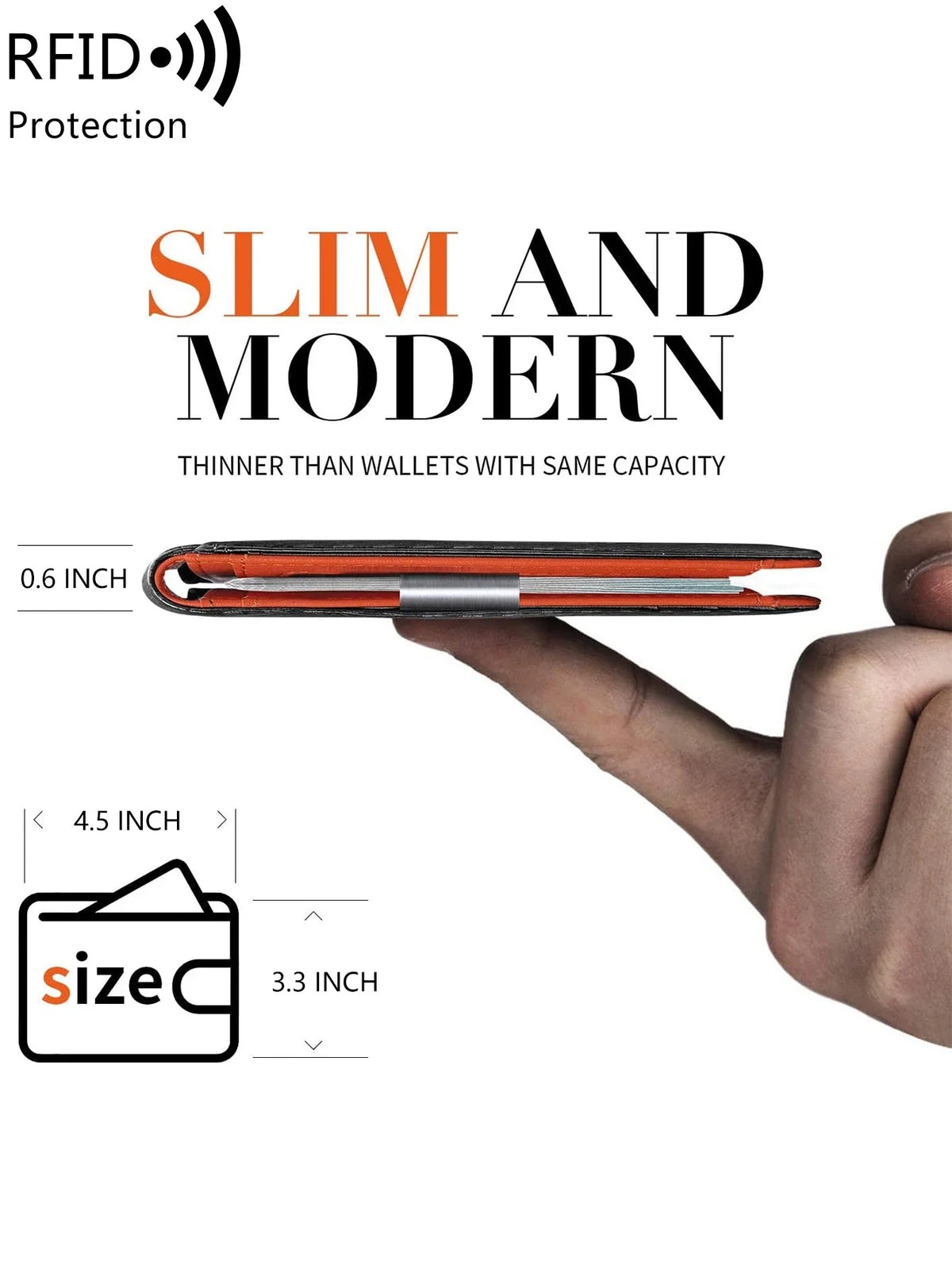 Slim RFID-Blocking Card Wallet - photo 4