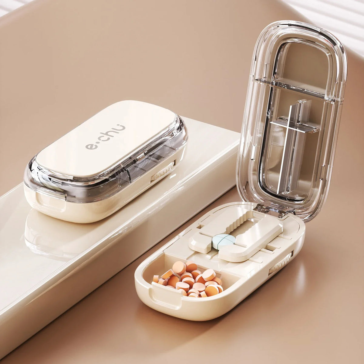 Pill Splitter with Storage Box - photo 2