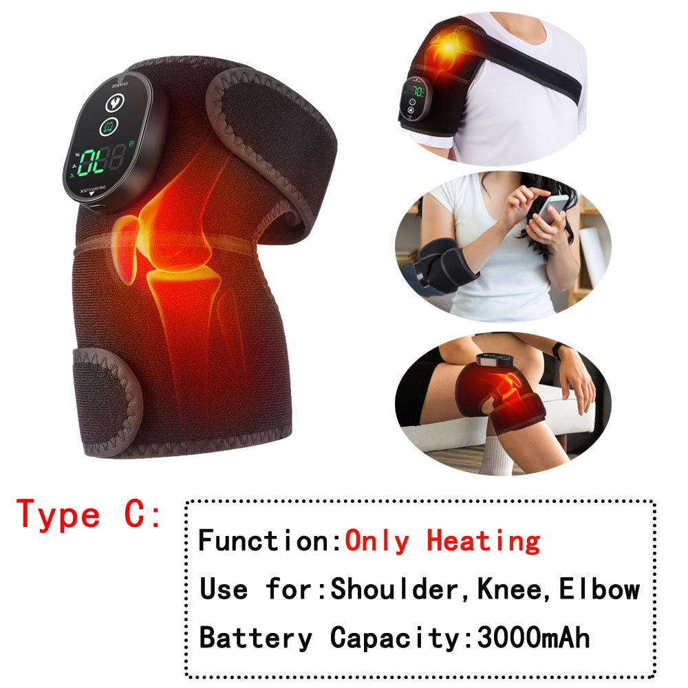 Heated Vibration Knee & Shoulder Massager - photo 4