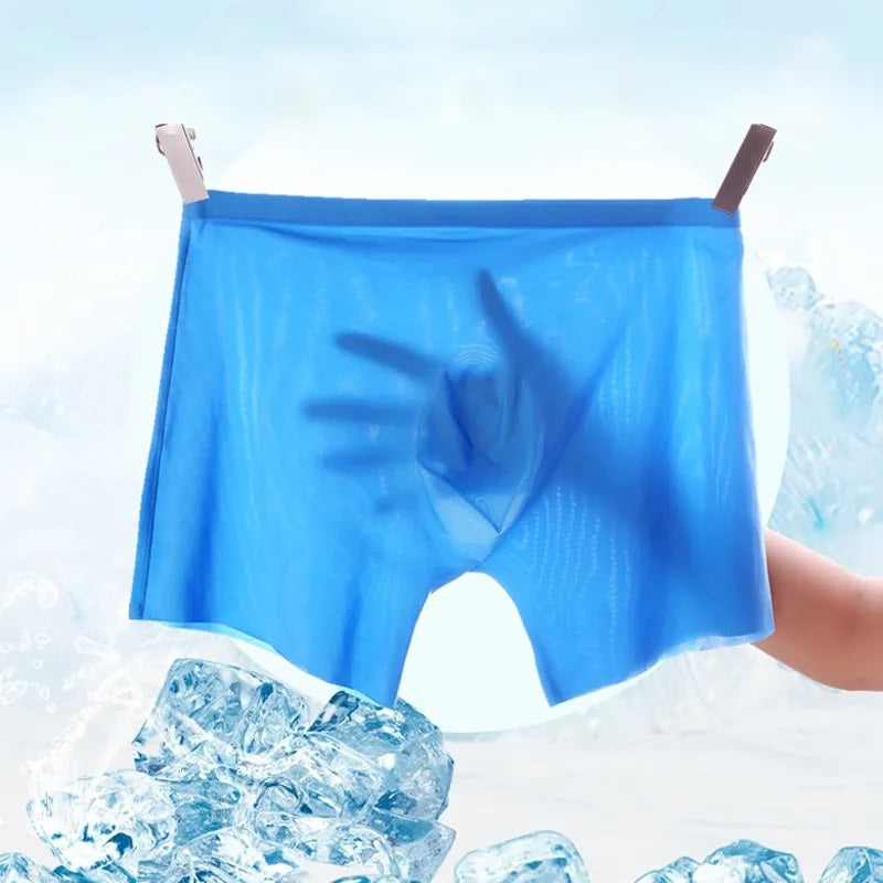 Men's Ice Silk Breathable Boxers (2 Pack)