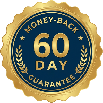 60-day money-back guarantee