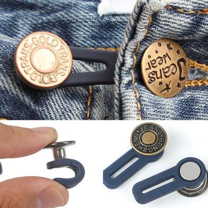 No-Sew Adjustable Jean Buttons (5 Pack)