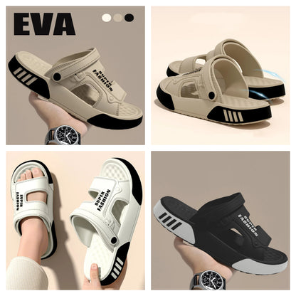 Men's Cushioned EVA Platform Slides