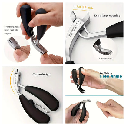 Curved Heavy-Duty Nail Clipper