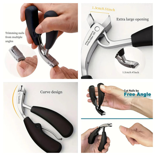 Curved Heavy-Duty Nail Clipper