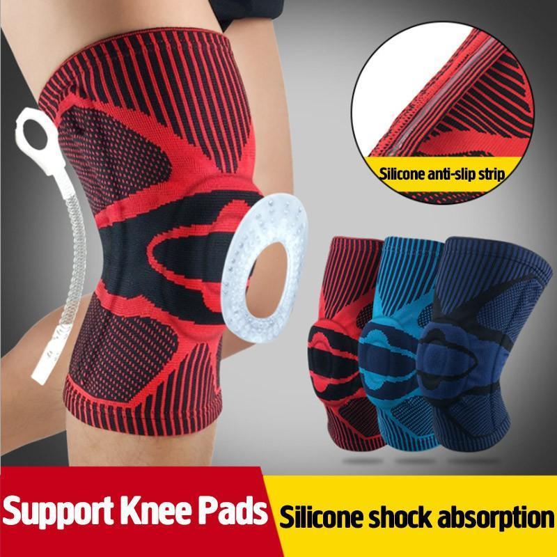 Spring-Supported Padded Knee Sleeve