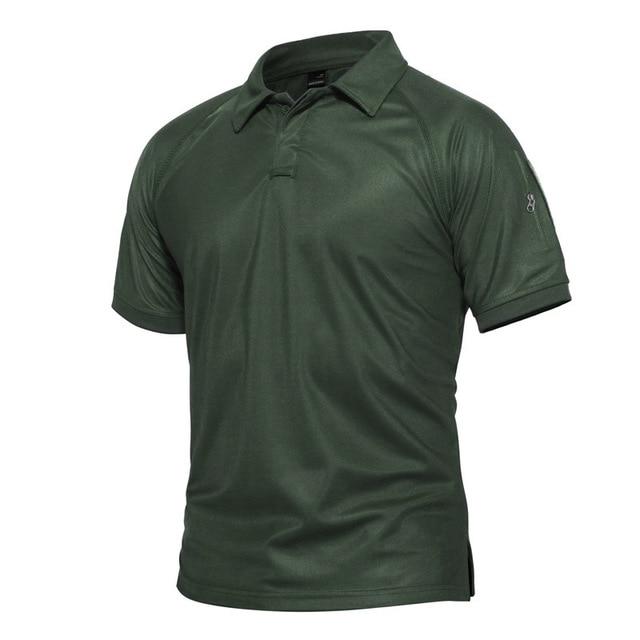 Men's Quick-Dry Tactical Polo Shirt - photo 4