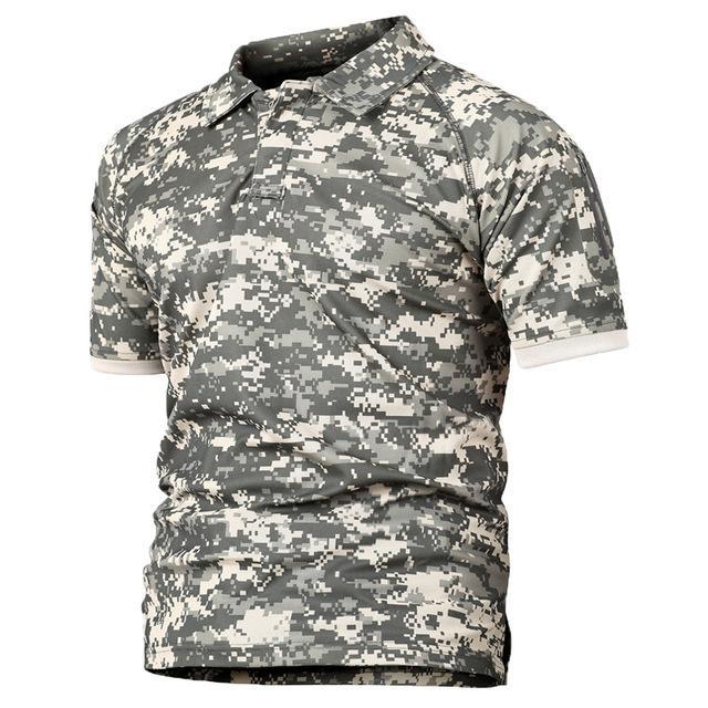 Men's Quick-Dry Tactical Polo Shirt - photo 2
