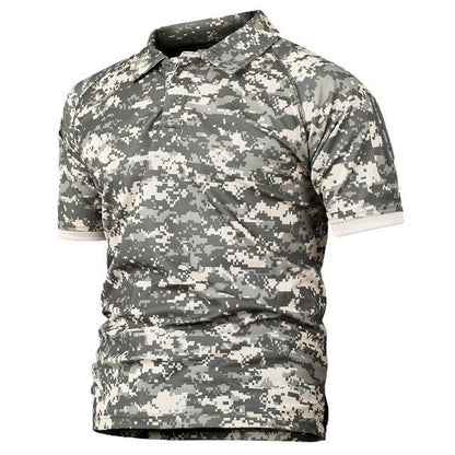 Men's Quick-Dry Tactical Polo Shirt - photo 2