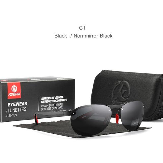 Men's Rimless Polarized Sunglasses - photo 2