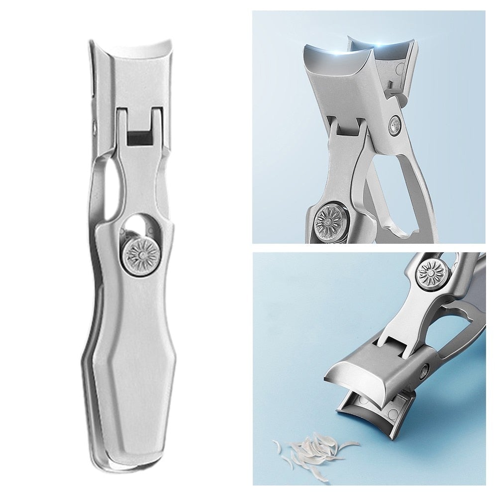 Compact Wide-Jaw Nail Clipper with Catcher - photo 4
