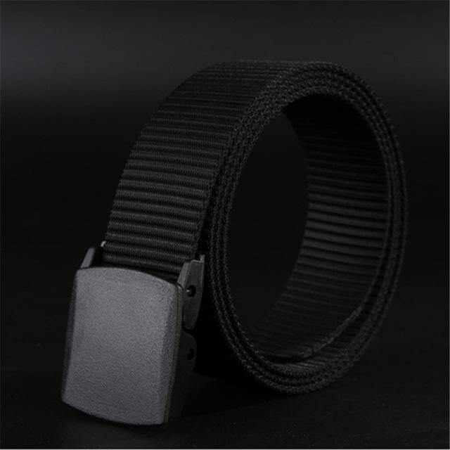 Nylon Belt with Metal-Free Quick-Release Buckle - photo 3