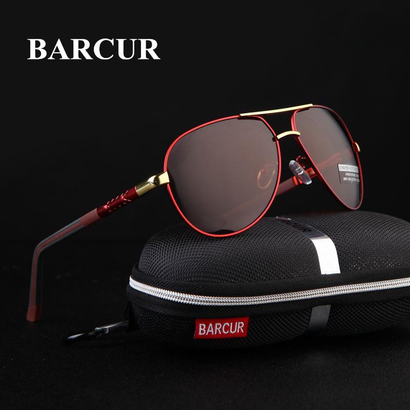 Polarized Aluminum Aviator Sunglasses