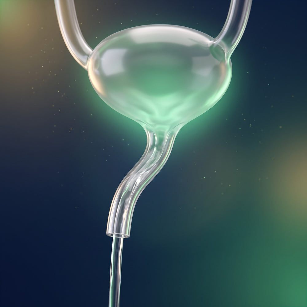 Translucent bladder and tube with a steady, even flow and relaxed tissue