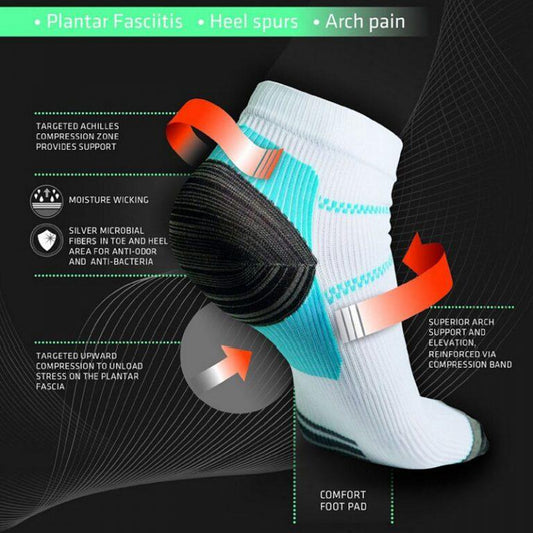Heel & Ankle Compression Socks