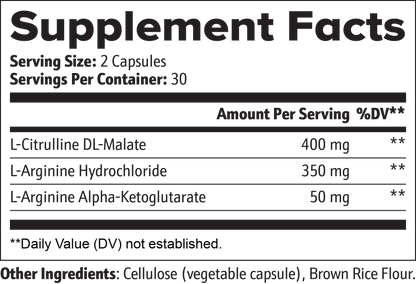 VitaFlow Nitric Oxide - gallery-facts