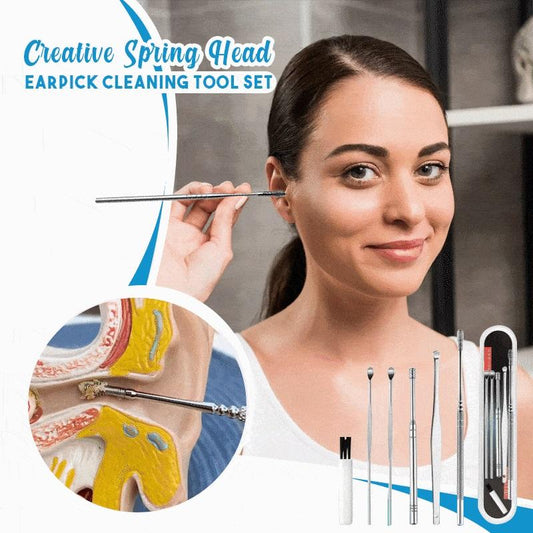 Spring-Tip Ear Cleaning Set (7 pcs)